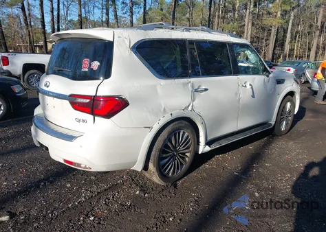 2019 Infiniti Qx80 Luxe из США, поврежденный, VIN JN8AZ2NE8K9226994